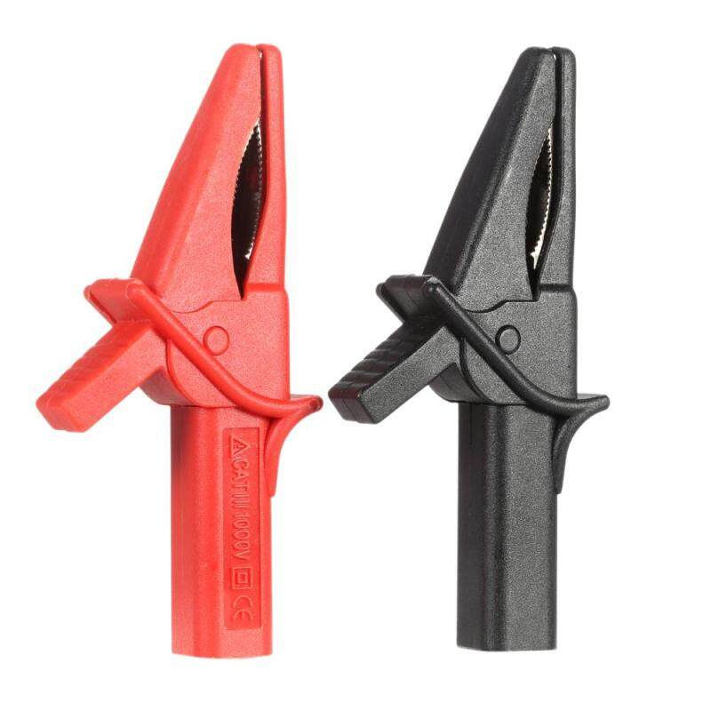 Buy Hantek HT18A Crocodile Clip Fitting of DSO3064 2pcs Large Dolphin Gator Clips Red + Black Malaysia