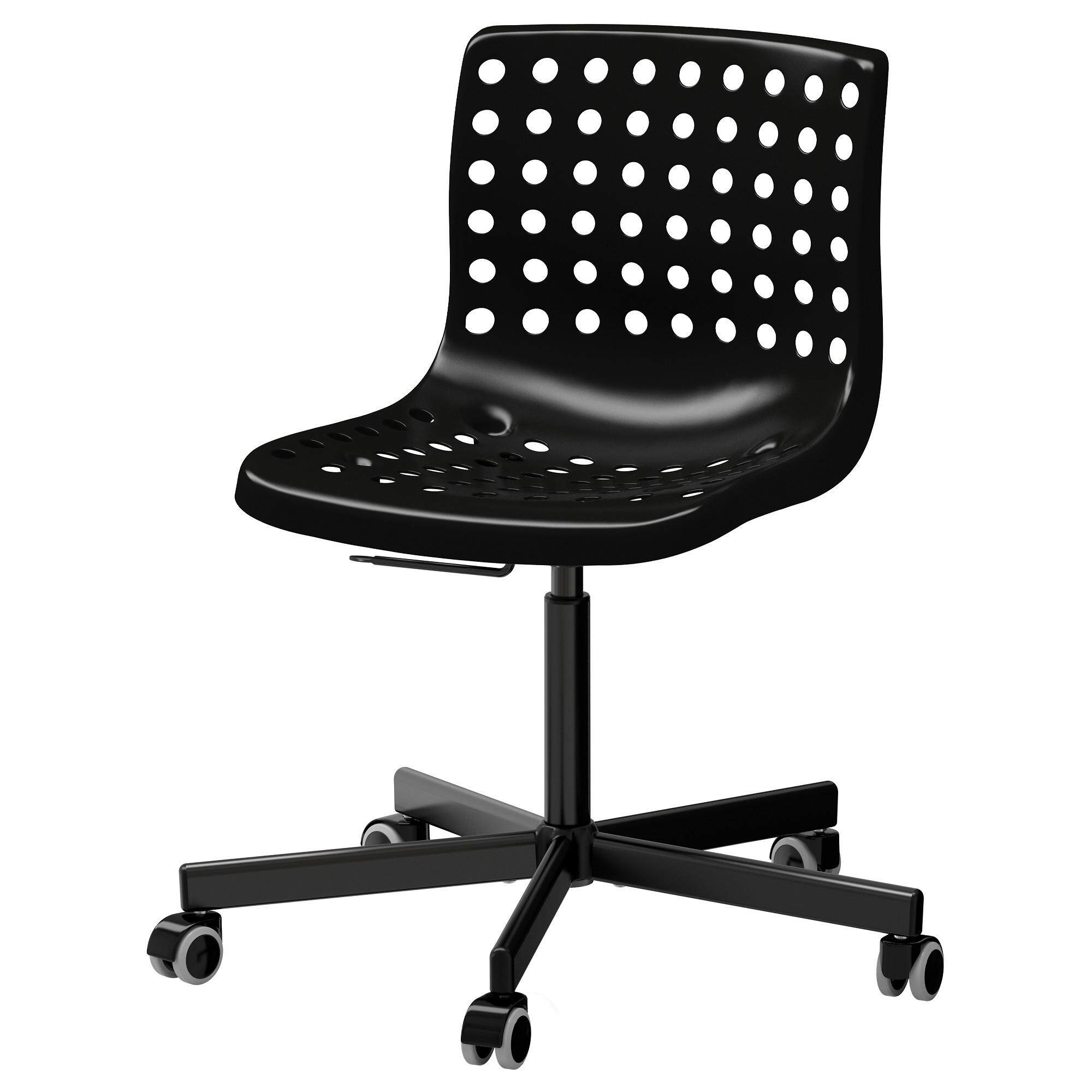 Ikea Skalberg Swivel Office Chair Plastic Black Malaysia