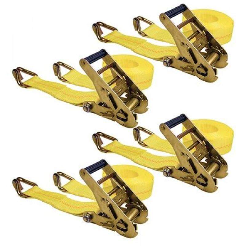 Buy Keeper 04629 25 x 2" Ratchet Tie-Down with J-Hooks, 4 Pack Malaysia