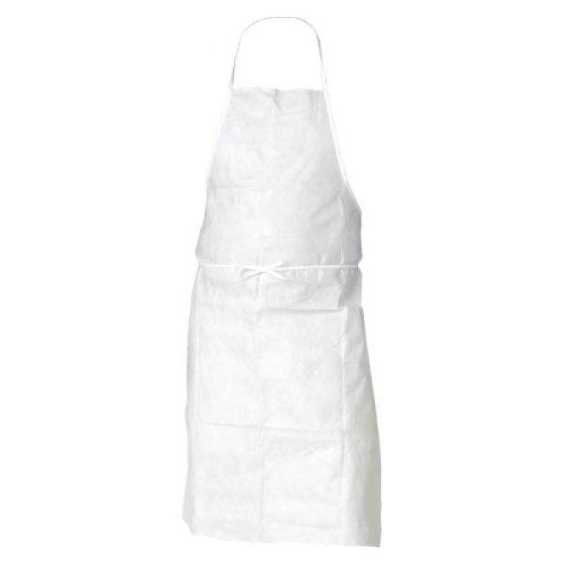 Kimberly-Clark KleenGuard A10 Polypropylene Light Duty Apron, 28 Width x 36 Height, White (Pack of 100)