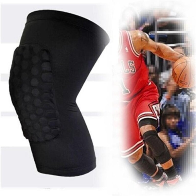 Buy Knee Pad Protector Leg Patella Calf Support Guard Sleeve BraceSports Basketball (Black) M Malaysia