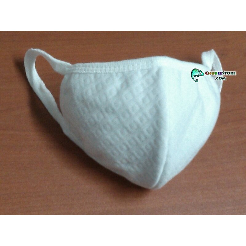 Buy Korean fashion City Hunter 3 layers PM2.5 activated carbon air
filter anti haze dust germ pollution cotton cloth face mask - White Malaysia