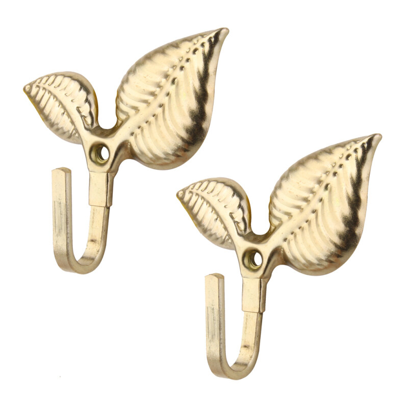 Buy BolehDeals 2Pcs Leaf Curtain Drapery Tiebacks Door Wall Hat Hooks
Holder Hanger Bronze Malaysia