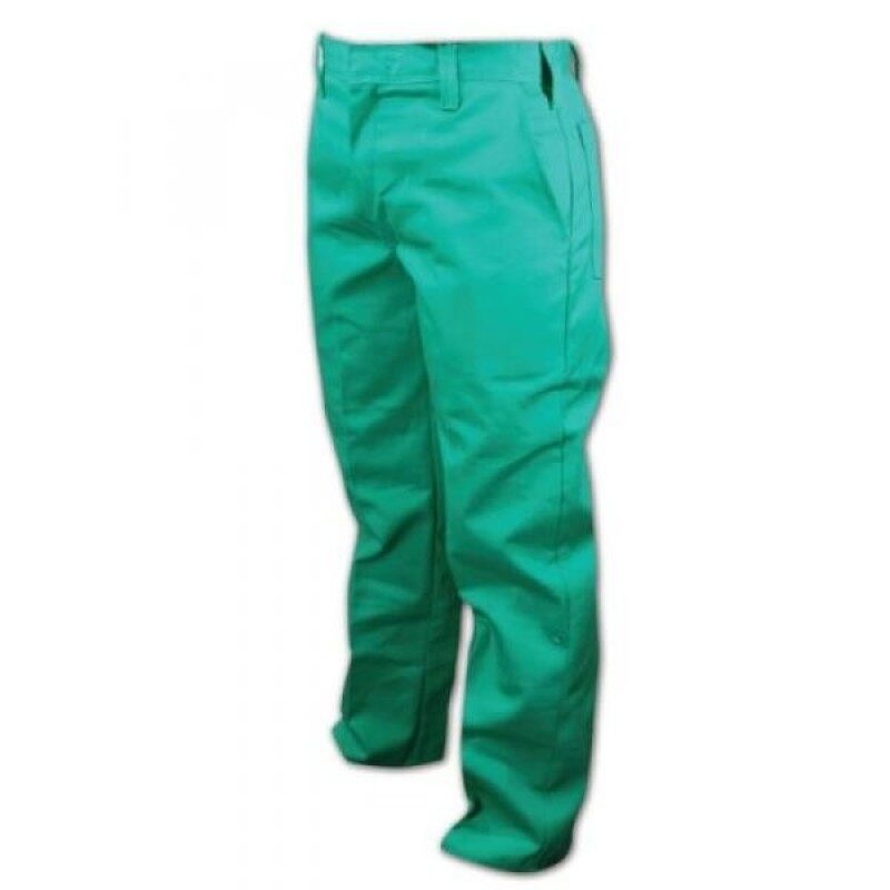 Magid parkGuard Cotton Flame Resistant Heavyweight Pant, 40 Waist x 30 Length, Green
