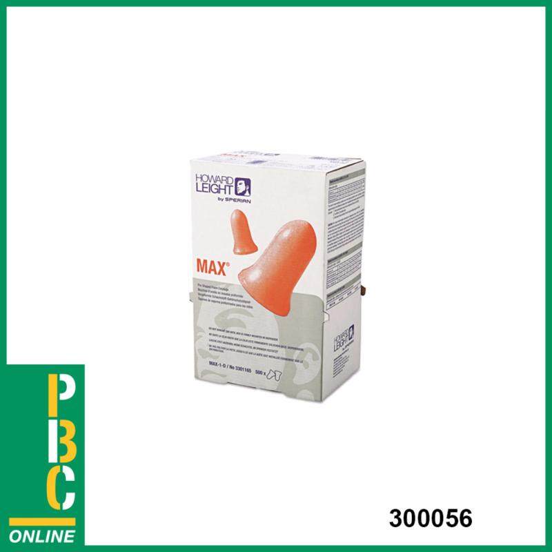 MAX UNCORDED EARPLUGS FOR LS-500 REFILL, 4X500/BX - 1 PAIR