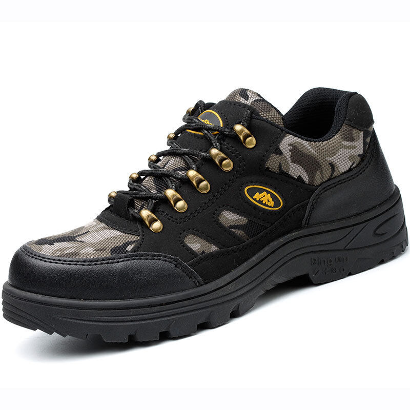 Buy Men steel head anti-smashing anti-stab Wear lightweight safety shoes protective shoes Malaysia