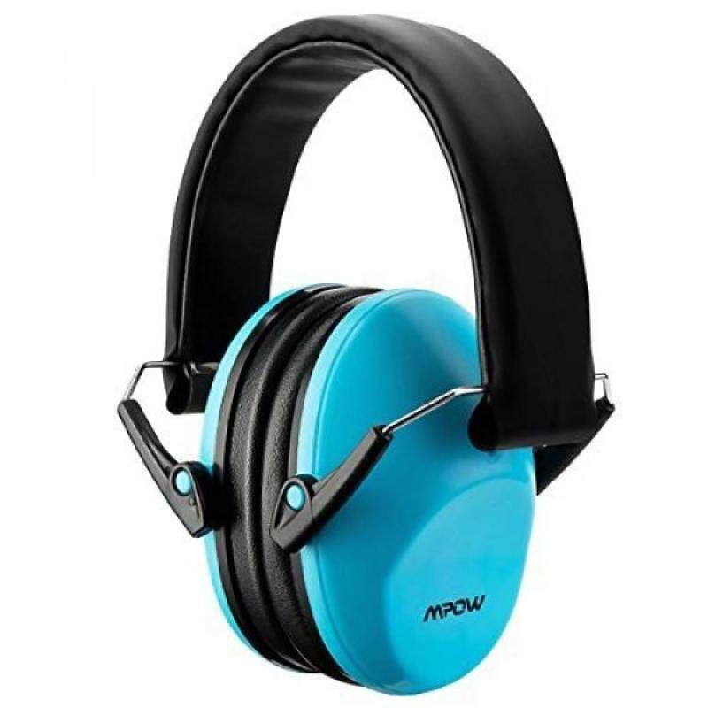 Mpow Kids Safety Ear Muffs, NRR 25dB Professional Noise Reduction Shooter Hearing Protection, Ear Defenders for Shooting Range Hunting for Children, Infants, Small Adults, Women (Blue)