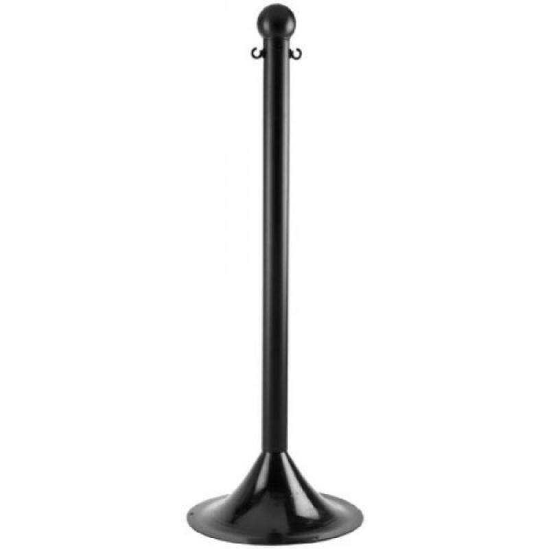 Mr. Chain 91503-6 Black Stanchion, 2" link x 41" Overall Height, Pack of 6