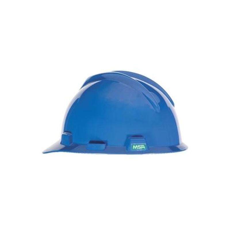 MSA V-Gard Cap. Blue. Fastrac Suspension (HDPE)