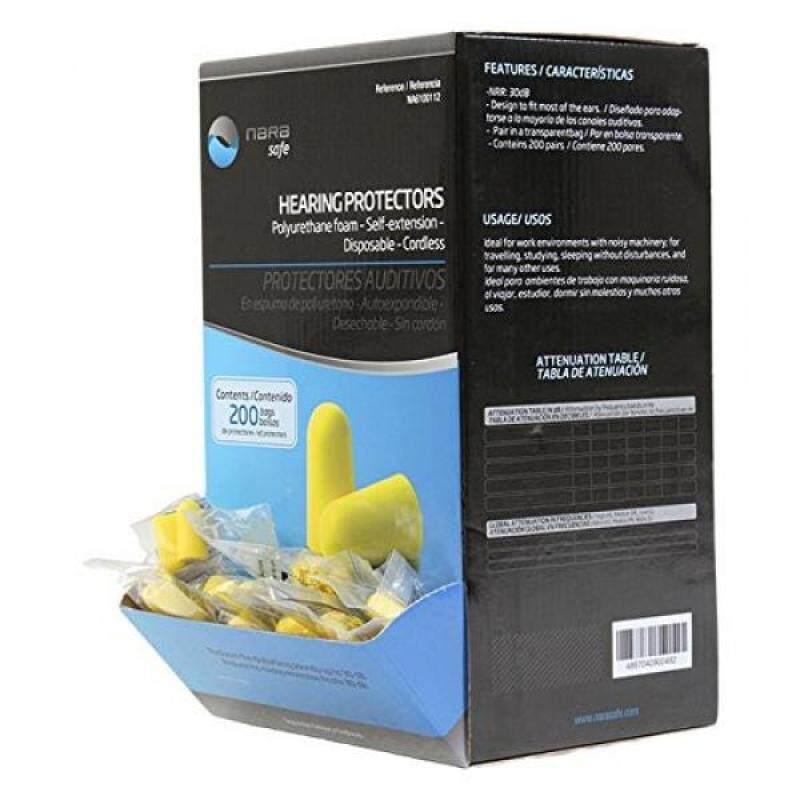 Buy NARA SAFE NA6100112, Disposable, Hearing protectors (Case 200) Malaysia