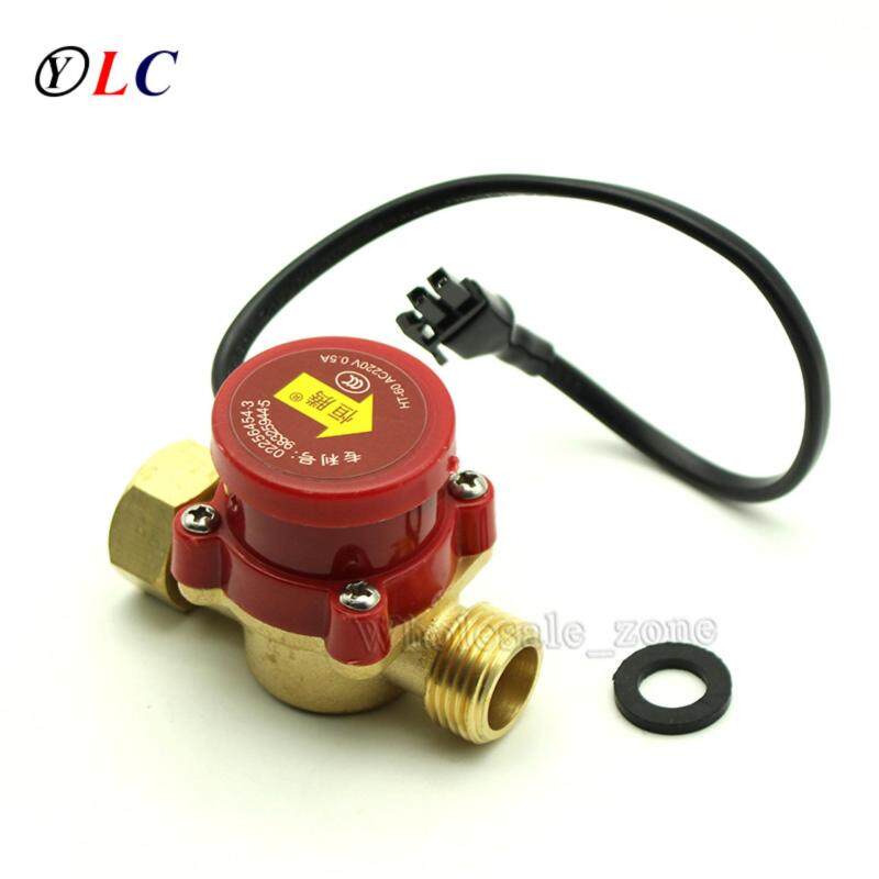 Buy NEW HT-120 G 1/2 "-1/2" Cold and Hot Water Circulation pump Flow Switch1A Booster Pumps Flow Switch Malaysia