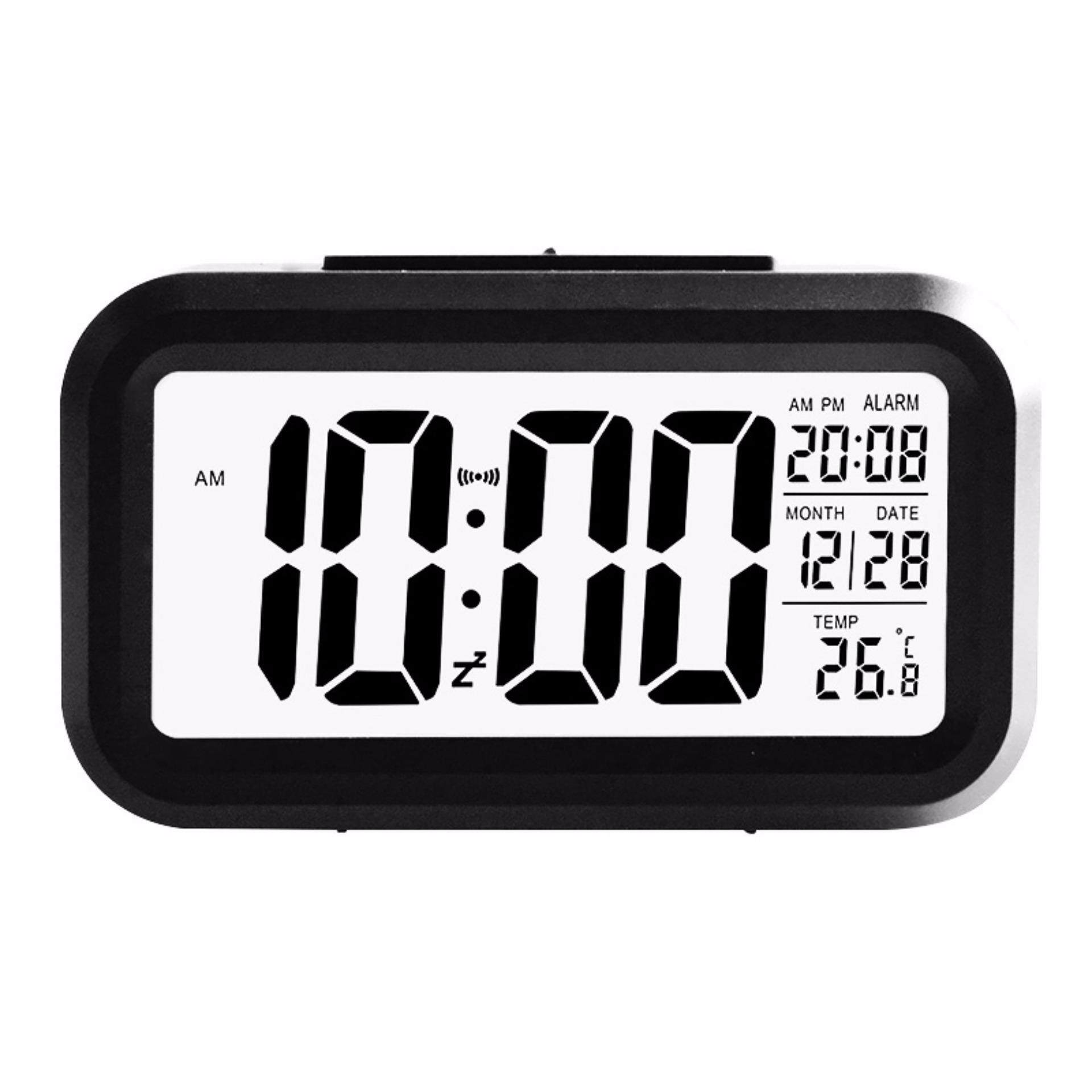 Beautiy Kota Baru Moderen Besar-Tampilan Digital Alarm Jam LED dengan Kalender Elektronik Meja Meja Jam-Internasional