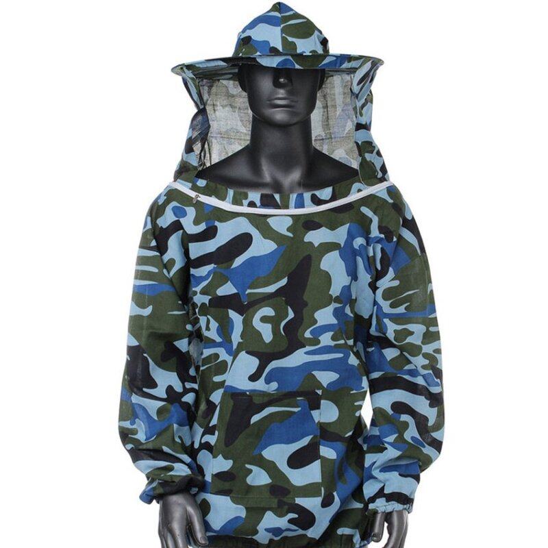 Buy New One High Quality Beekeeping Jacket Veil Smock Equipment
Supplies Beekeeping Hat Sleeve Suit Blue Malaysia