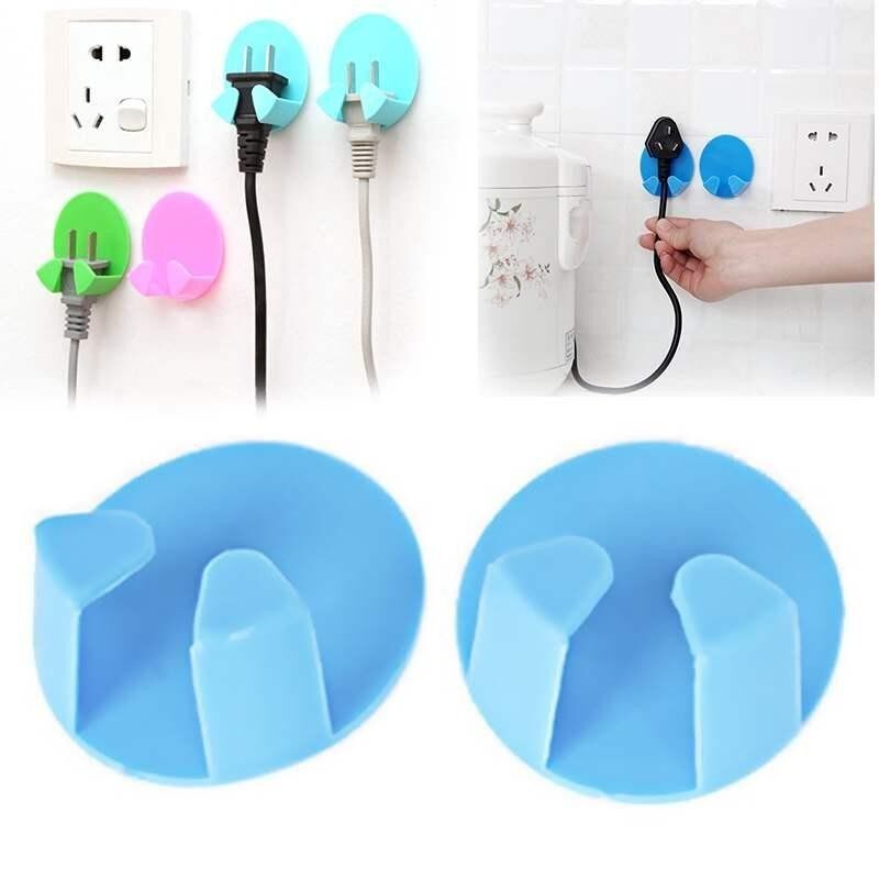 Buy New Practical Plug Socket Holder Socket Hook Rack Holder Hanger Ho Malaysia