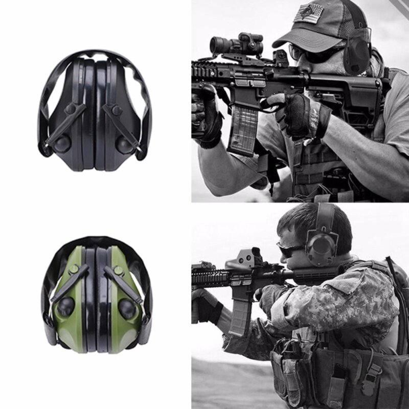 Noise Canceling Electronic Ear Muffs Protection Shooting Hunting
Sport Tactical