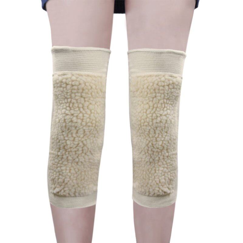 Buy One Pair Thermal Knee Warmer Sleeve Unisex Goat Wool Pad Knee Brace
Support Protector Legging Stockings - Pain Relief, Warming Knee,
Non-slip Beige Color Malaysia