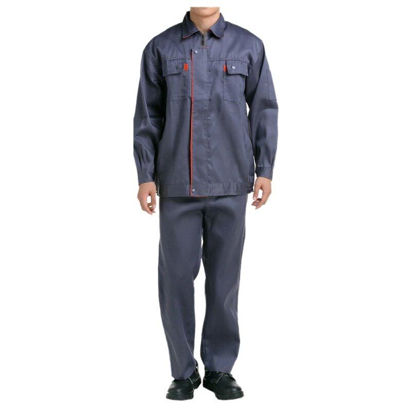 Orange Edge Working Protective Gear Uniform Suit Welder Jacket
Int:S