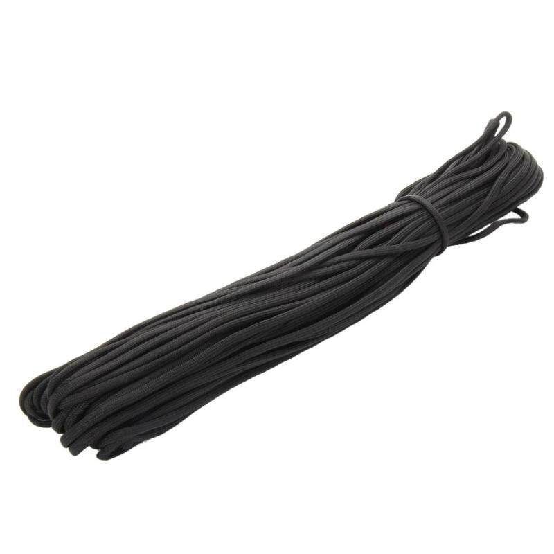 Buy Paracord 550 Parachute Cord Lanyard Rope Mil Spec 100FT Survival
Ropes(Black) Malaysia