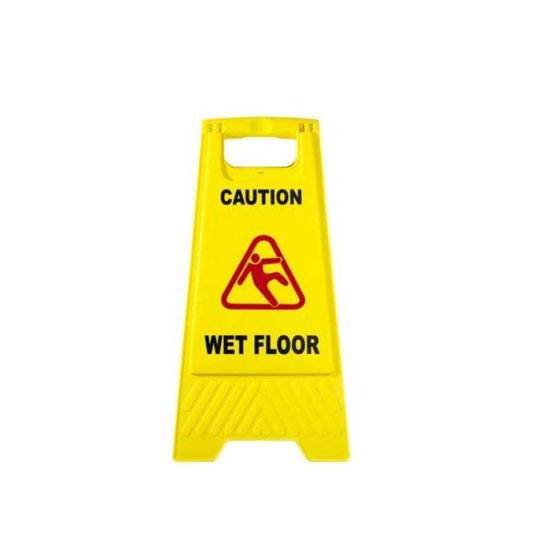 (PRE ORDER) SFS1602 FLOOR SIGN CAUTION SLIPPERY (21 DAYS)