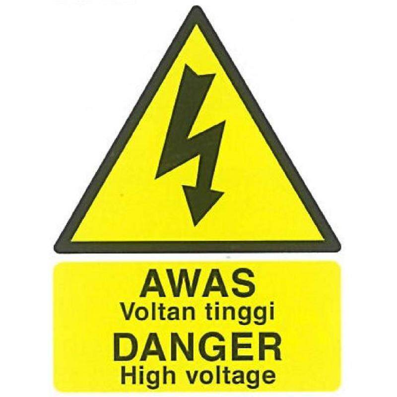 (PRE ORDER) WS 1204L DANGER HIGH VOLTAGE (21 DAYS)