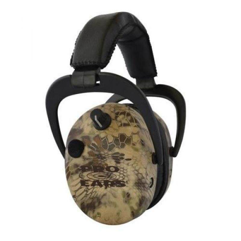Pro Ears - Stalker Gold - Electronic Hearing Protection and Amplification Earmuffs - NRR 25 - Highlander