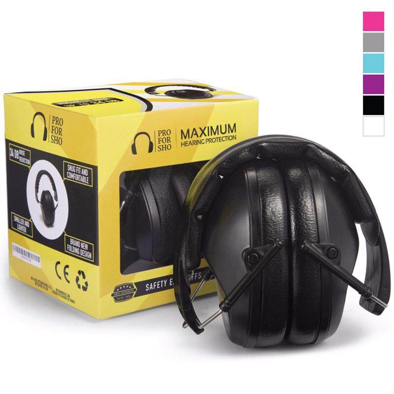 Buy Pro For Sho 34dB Shooting Ear Protection - Special Designed Ear
Muffs Lighter Weight & Maximum Hearing Protection , Black Malaysia