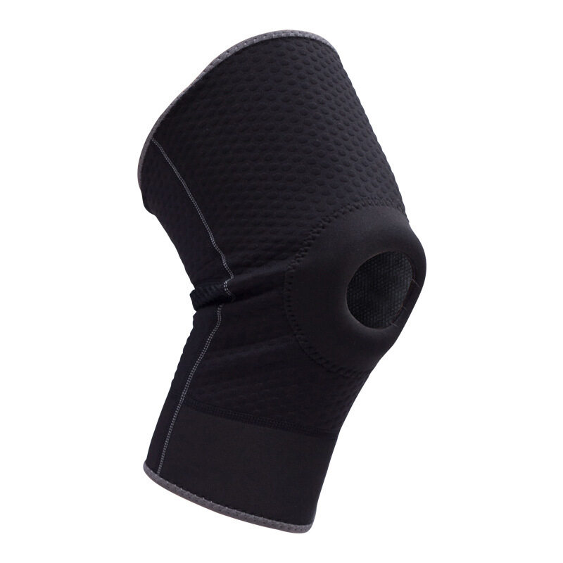 Professional features perforated collision basketball knee sweat sweat sports knee protectors (Size: XL) A11YDHJ0703