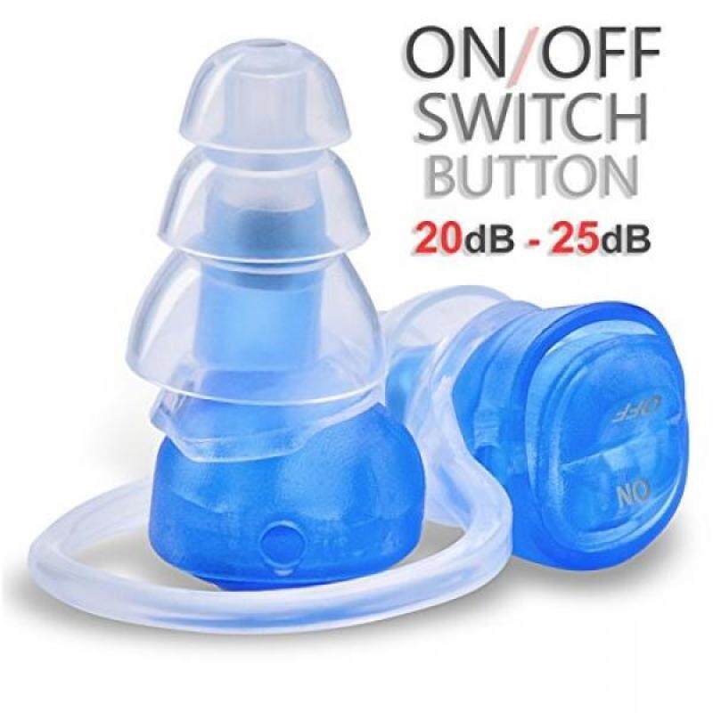Professional High Fidelity Ear Plugs 2018 Noise Cancelling Soft Silicone Reusable Plugs for Work, Musicians, Concerts, Airplane, Shooting