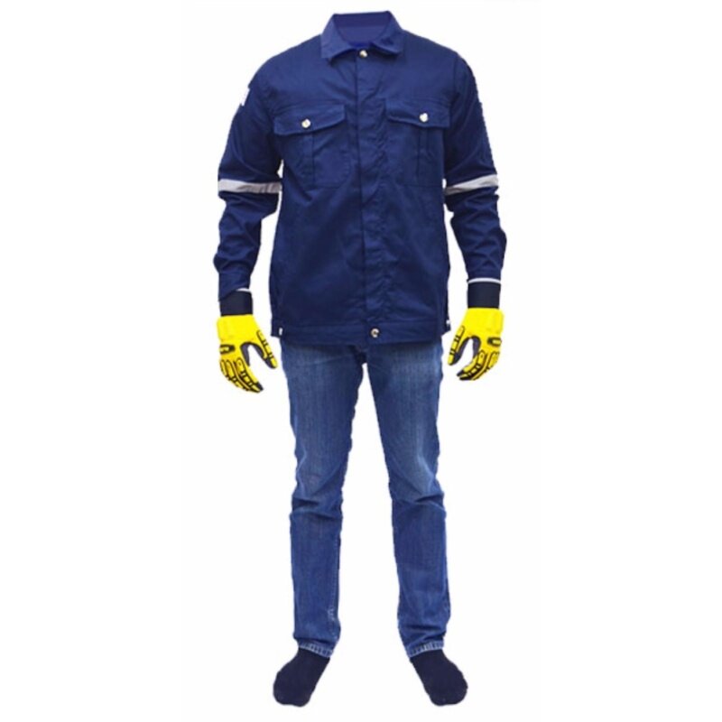 Buy QUEST Safety Reflective Workwear Jacket Navy Blue Size 3XL Malaysia