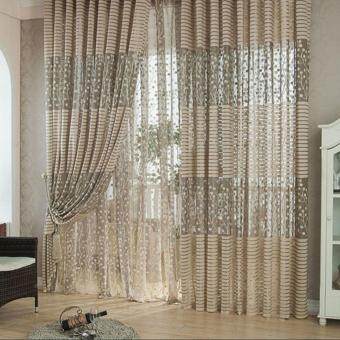 Room Leaf Tulle Door Window Curtain April 2018 - 4 Room Leaf Tulle Door Window Curtain - 4