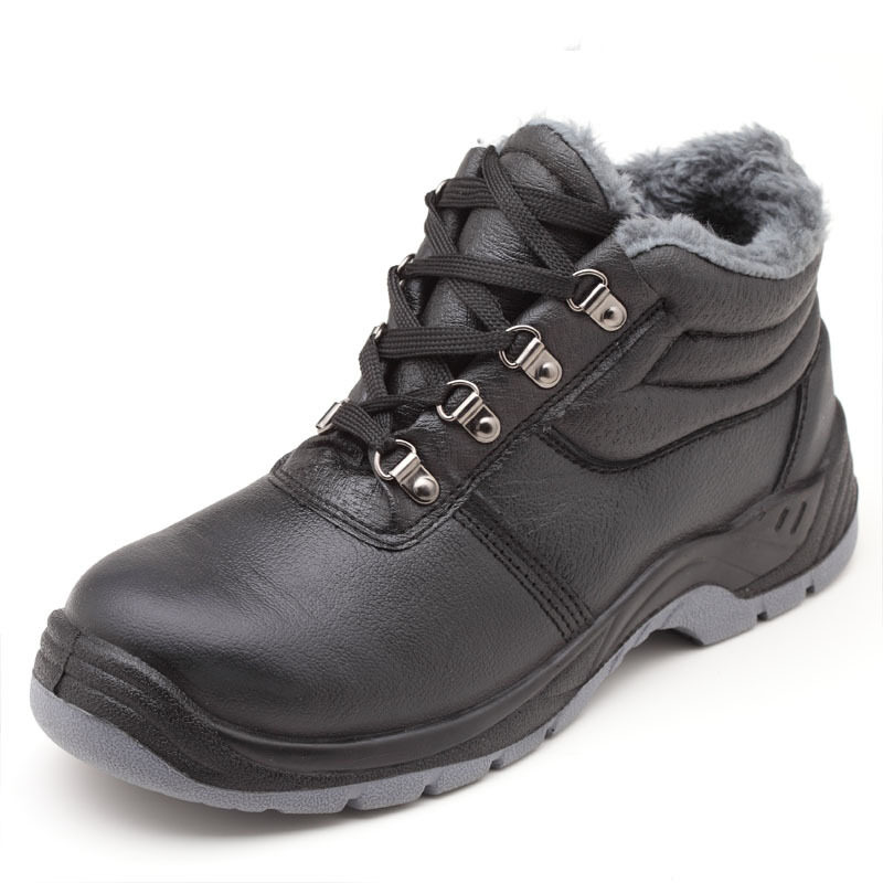 Buy Safety solid waterproof work male cotton-padded shoes labor shoes Malaysia