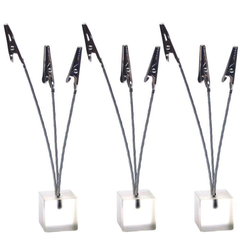 Buy SDD Memo Clips with Alligator Clasps for Displaying Photos or
Number Cards (Clear) Malaysia
