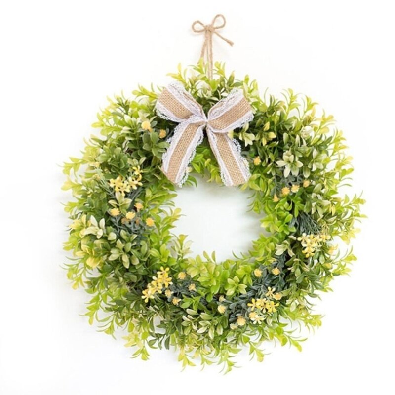 Buy Simulation of green leaves of small flowers wreath Malaysia