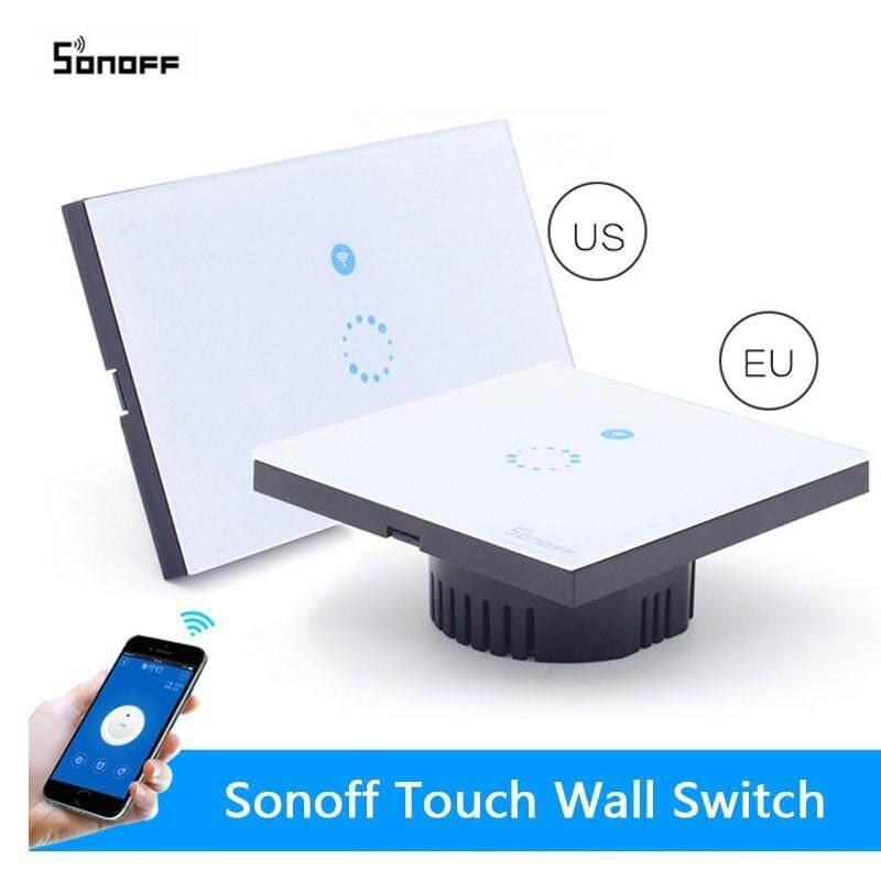 Buy Sonoff WIFI Wireless Light Switch Touch Glass Panel Touch LED Light
controller Malaysia