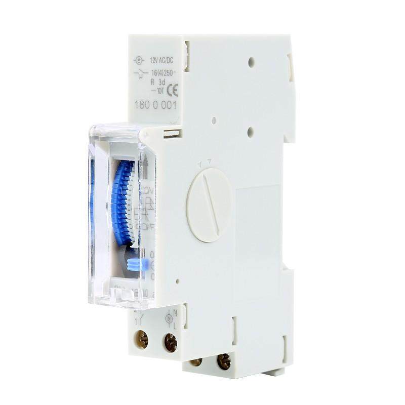 SUL180a 15min DC 12V Din Rail Programmable Mechnical 24 Hours Timer Switch