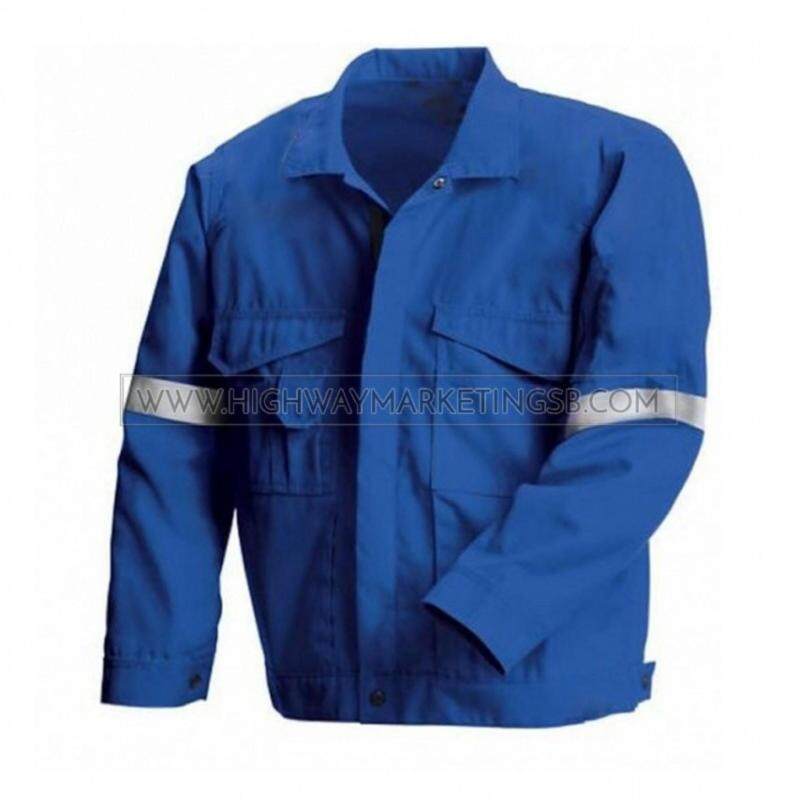 Buy Supersonic Safety Reflective Workwear Jacket Blue Size 2XL Malaysia