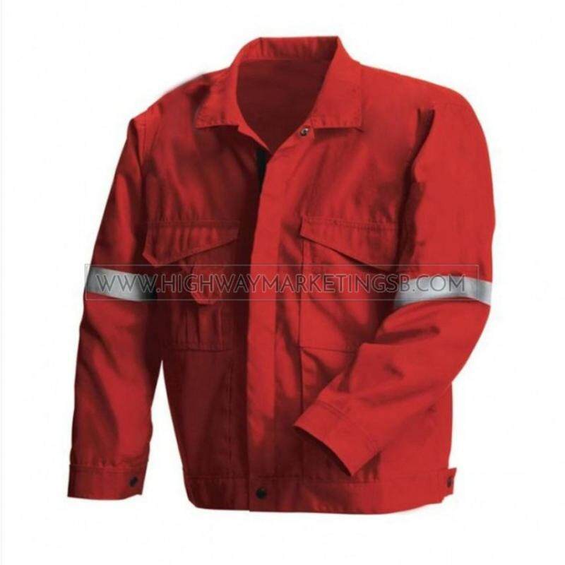 Buy Supersonic Safety Reflective Workwear Jacket Red Size XL Malaysia