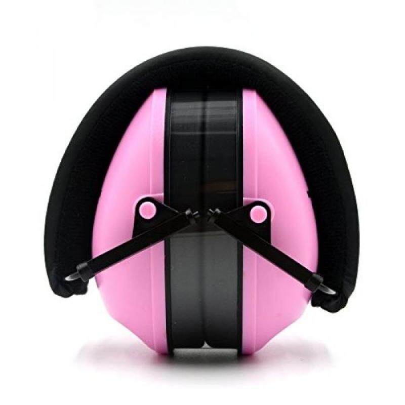 Toennesen Noise Reduction Earmuffs Shooting Adjustable Soundproofing Ear Defenders Protector noise Hearing EarMuffs Folding Headphones for Sleeping Concert Weeding Travel Sensitive Autism Pink
