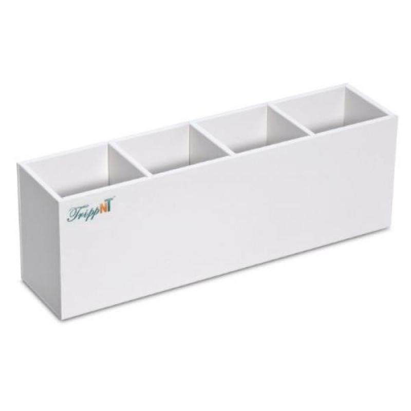 Buy TrippNT 50030 PVC Safety Glasses Holder with Tape, 14" Width x 5" Height x 3" Depth, Four Compartments Malaysia