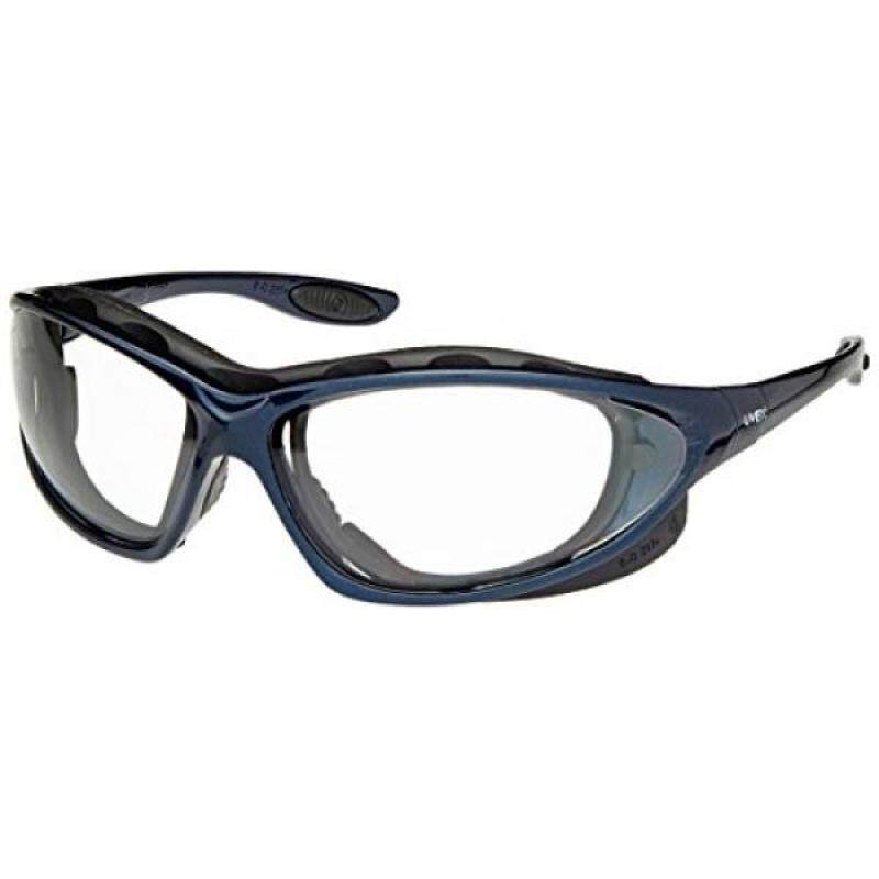 Buy Uvex S0620 Seismic Safety Eyewear, Metallic Blue Frame, Clear Hardcoat Lens/Headband Malaysia