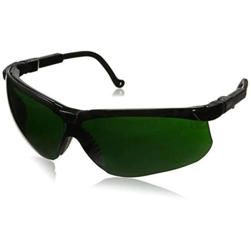 Buy Uvex S3208 Genesis Safety Eyewear, Black Frame, Shade 5.0 Infra-Dura Ultra-Dura Hardcoat Lens Malaysia
