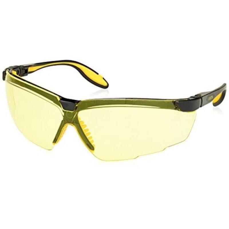 Buy Uvex S3522 Genesis X2 Safety Eyewear, Black and Yellow Frame, Amber Ultra-Dura Hardcoat Lens Malaysia