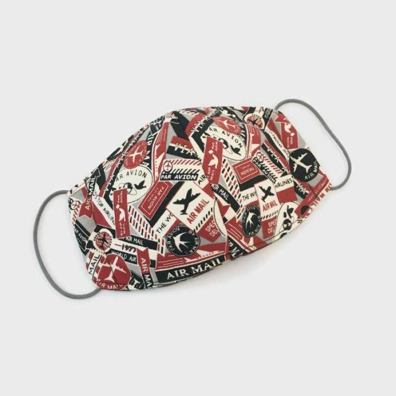 Buy Washable Face Mask Adult Handmade 12Yrs Above Air Mail Cotton (Red) Malaysia