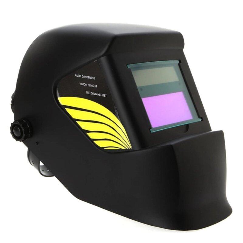 Welding Helmet Solar auto dark & shading for TIG MMA MIG
(Black)