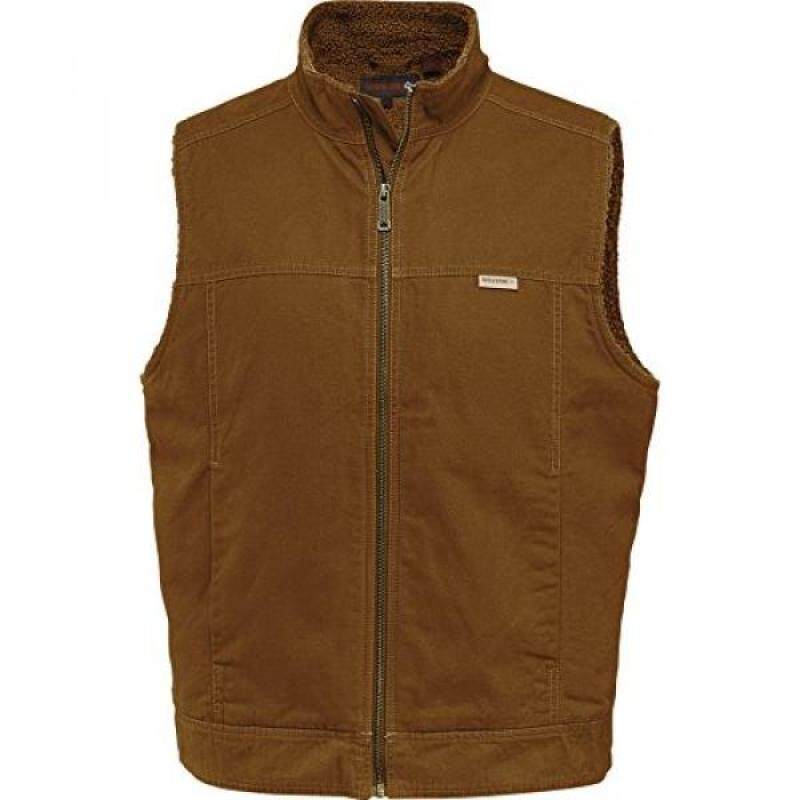 Buy Wolverine Mens Porter Sherpa Lined Vest, Chestnut, Malaysia
