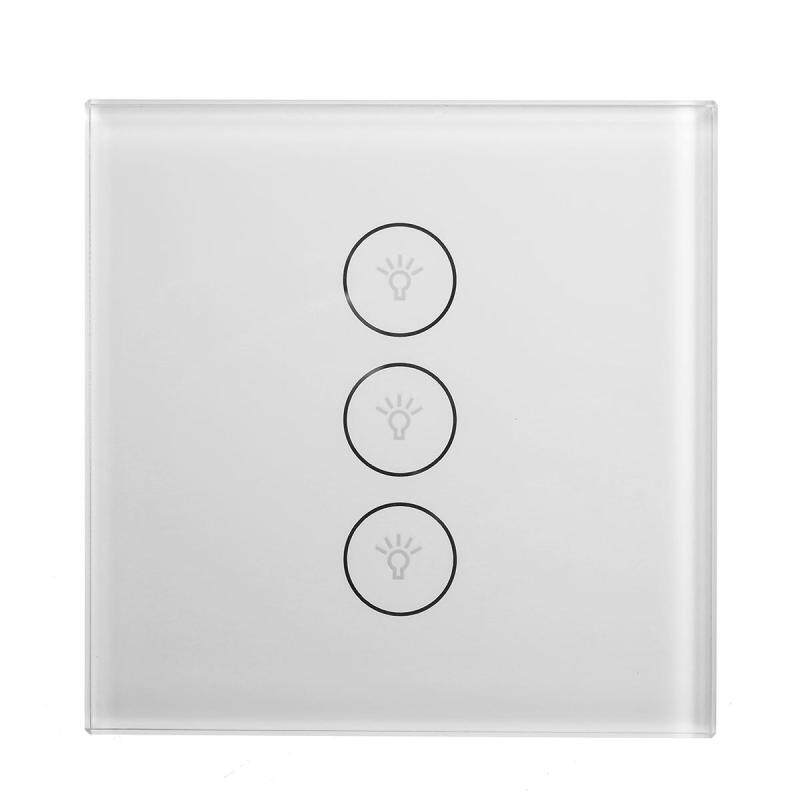 Zigbee Smart Wifi Touch Wall Light EU Switch Panel for Amazon Alexa Google Home