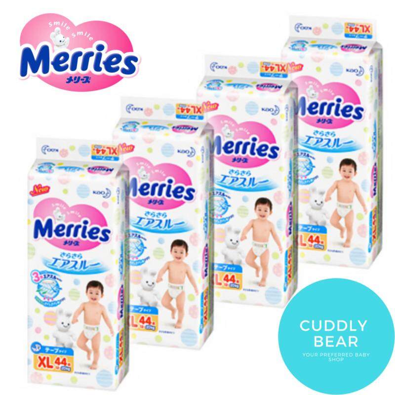 Merries Super Premium Tape Xl44 (4 Packs) Malaysia