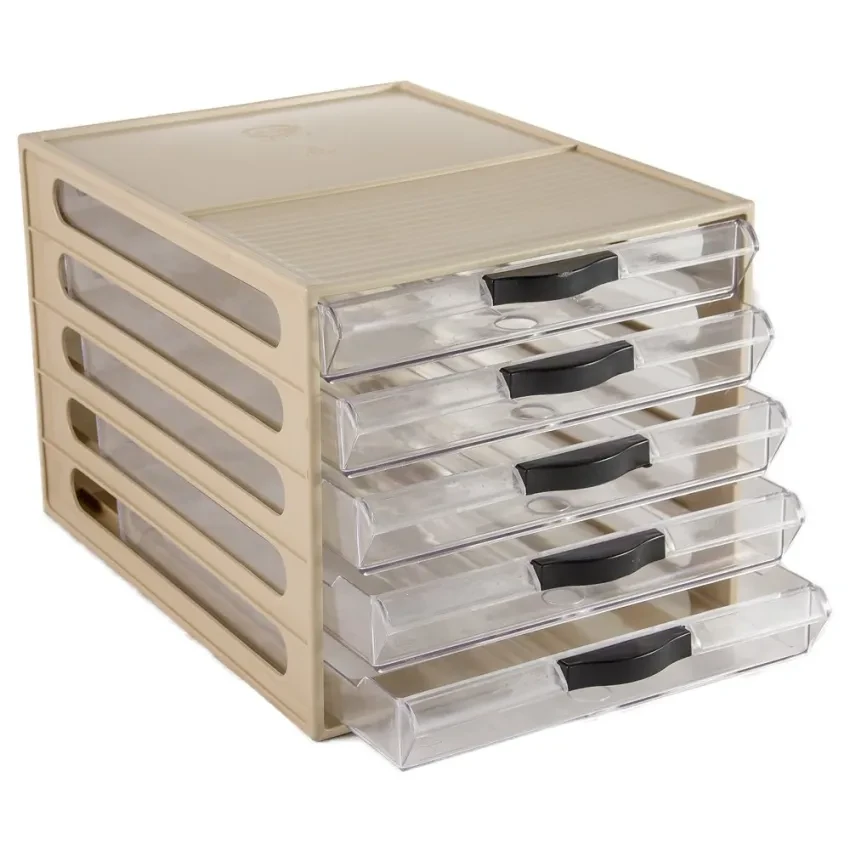 5 Tier A4 Drawer Office Organizer Prestomall Filling Storage