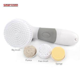 4 In 1 Electric Facial Cleanser Deep Cleansing Skin Care Blackhead Removal Washing Brush Massager Face Body Exfoliator Scrub Julai 2018 - 2 4 In 1 Electric Facial Cleanser Deep Cleansing Skin Care Blackhead Removal Washing Brush Massager Face Body Exfoliator Scrub - 2