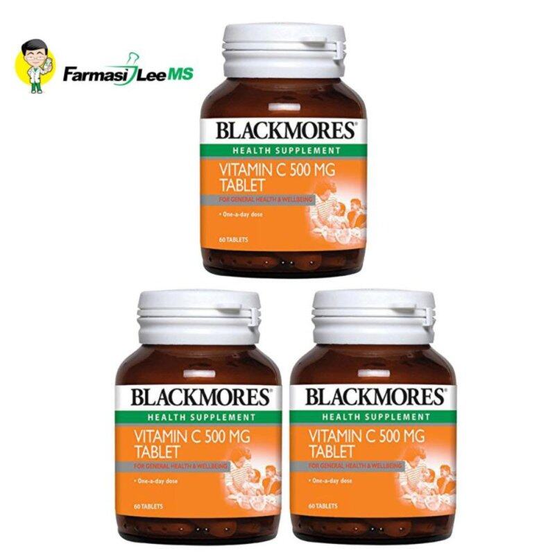 Blackmores Vitamin C 500mg 3x60s (Exp 04/2019) Malaysia
